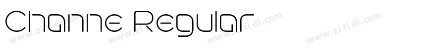 Channe Regular字体转换